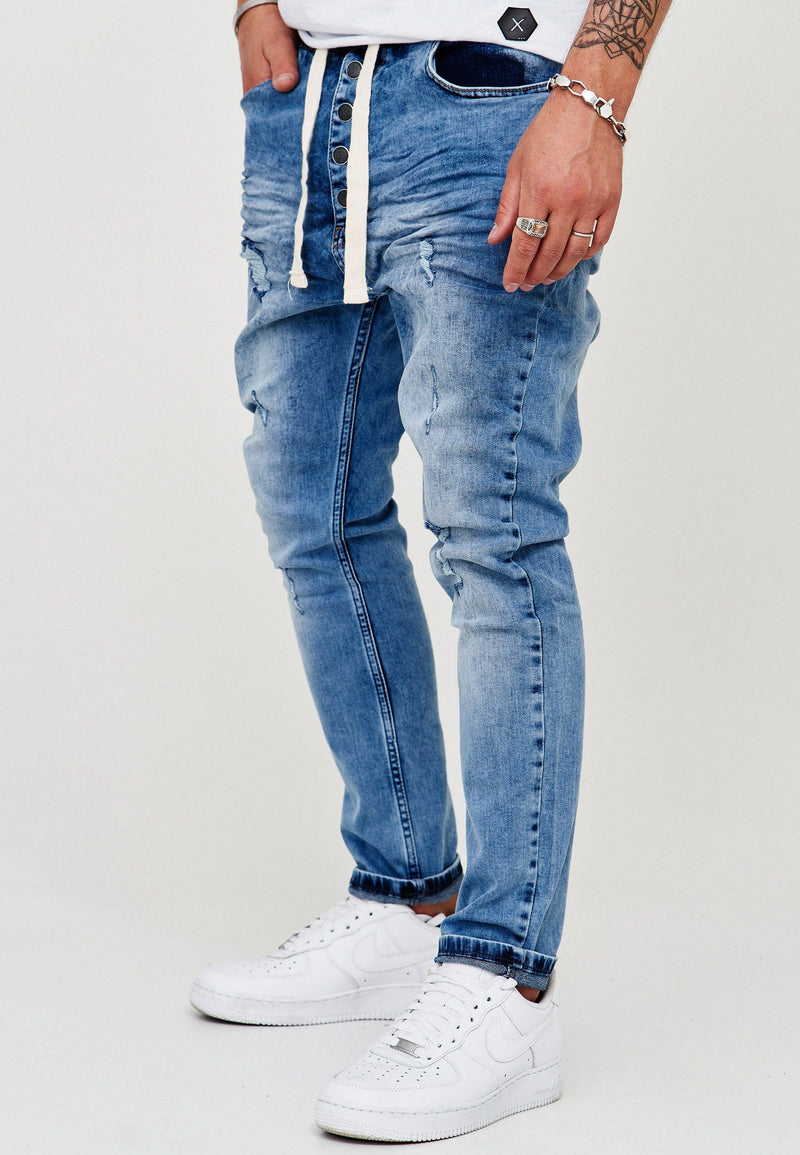 Jogger-Jeans Blau 289