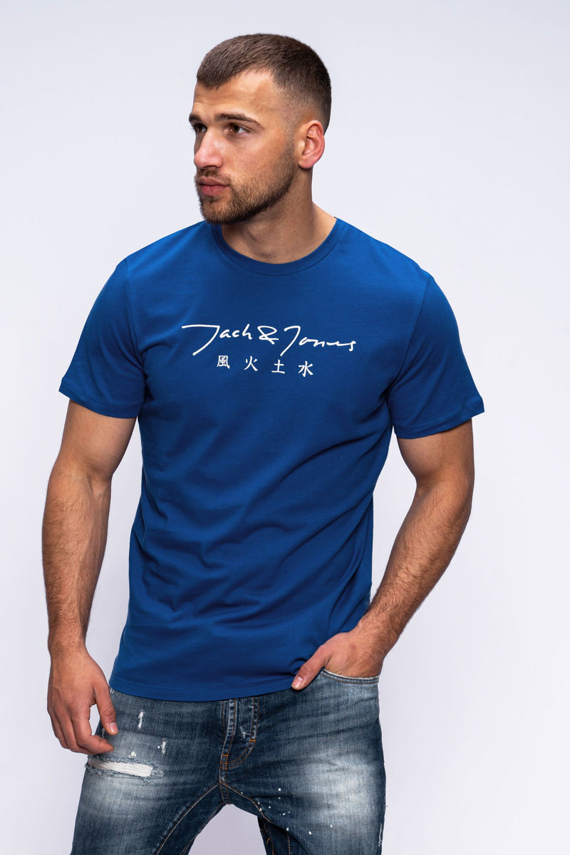 T-Shirt JOR SIGN Blau