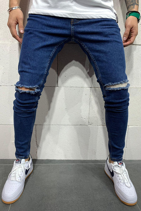 Skinny Jeans Blau B4807
