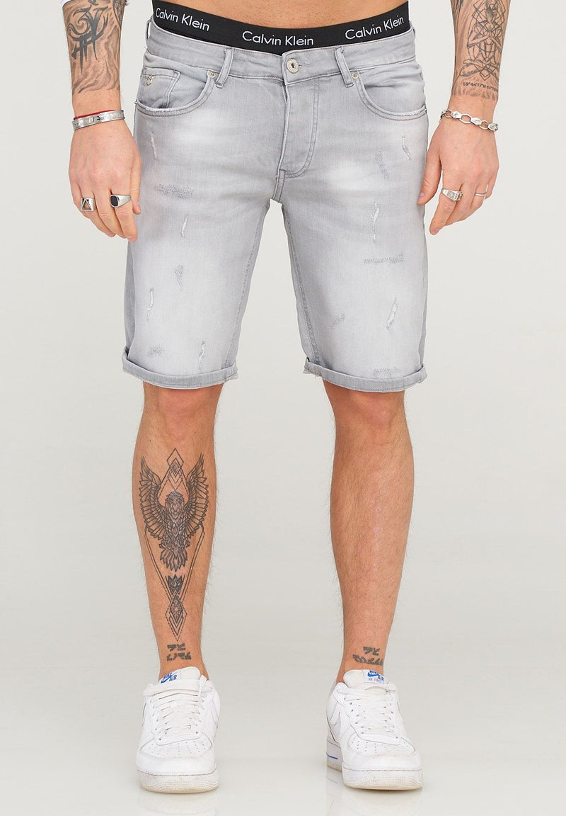 Jeans Shorts NGN-8007 Grau